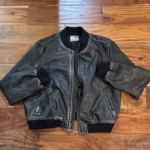 SO Black Leather Jacket
